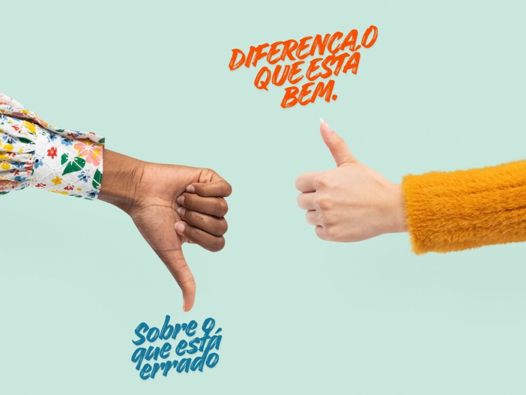 Representa a escolha do que é certo e do que é errado para os anexos. Algo fundamental para os trabalhos académicos.